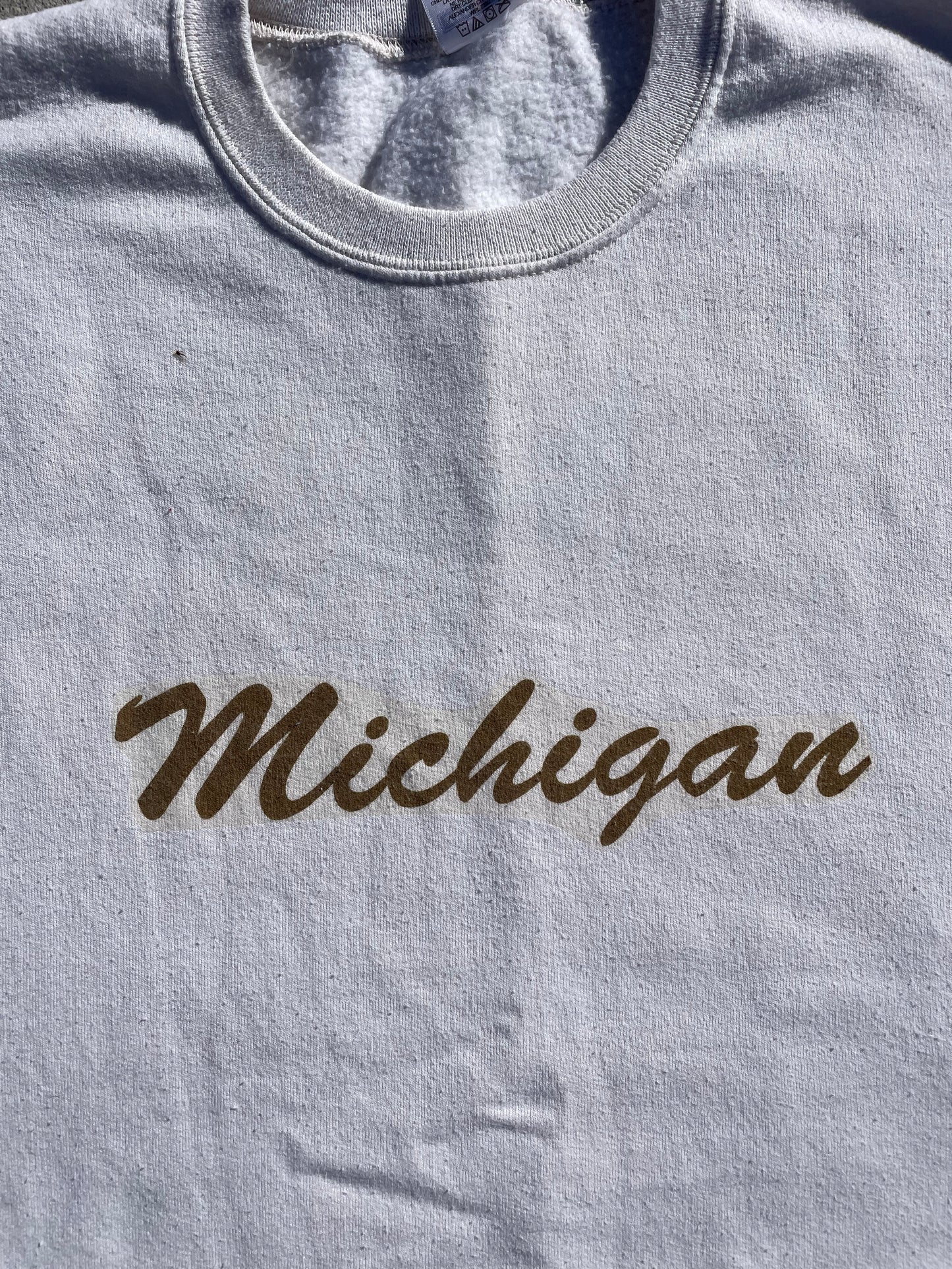 Cream Crew with Gold Font