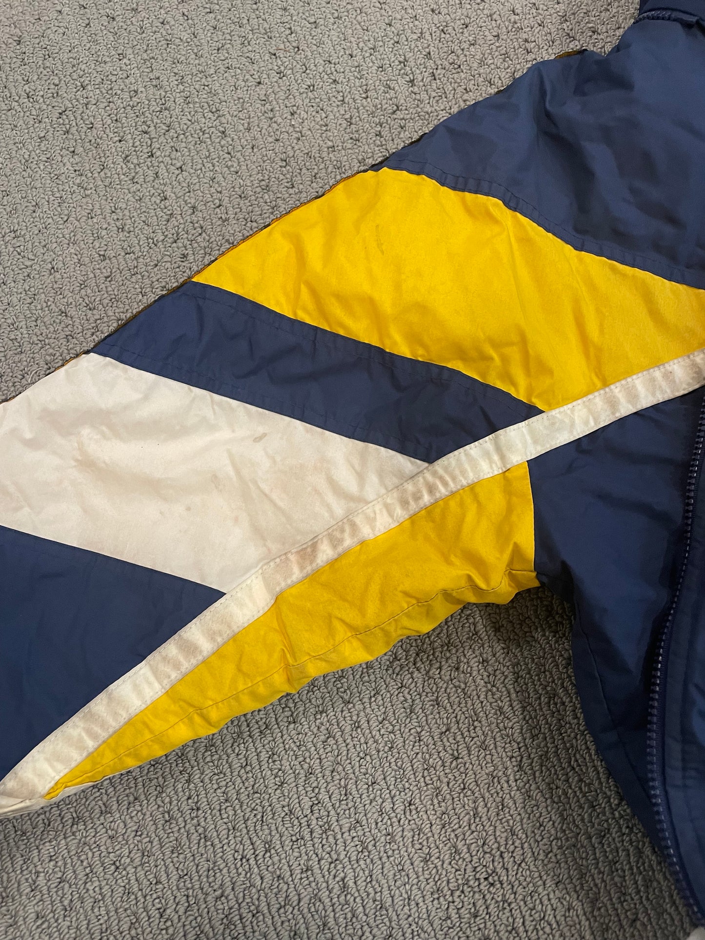 M Script Puffer Coat