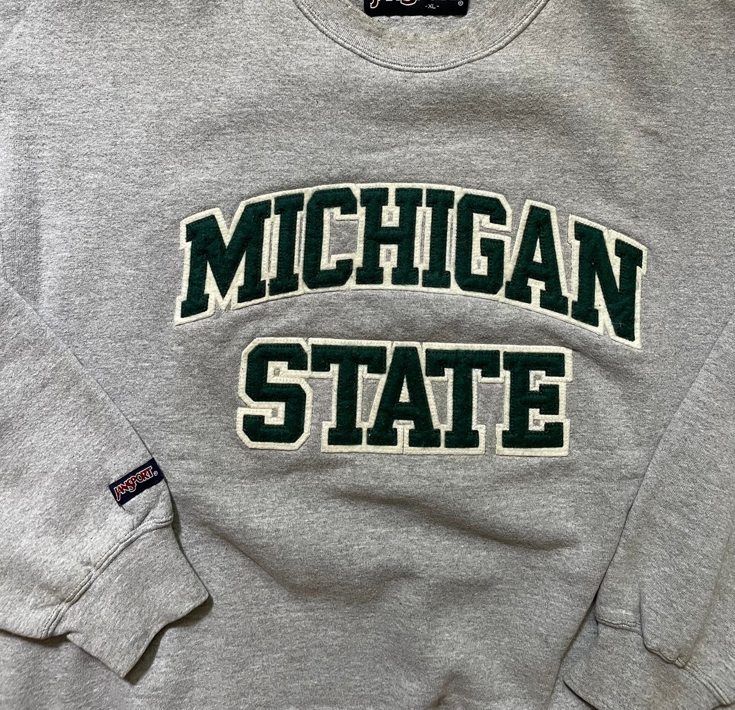 Jansport Patch Letter Crewneck