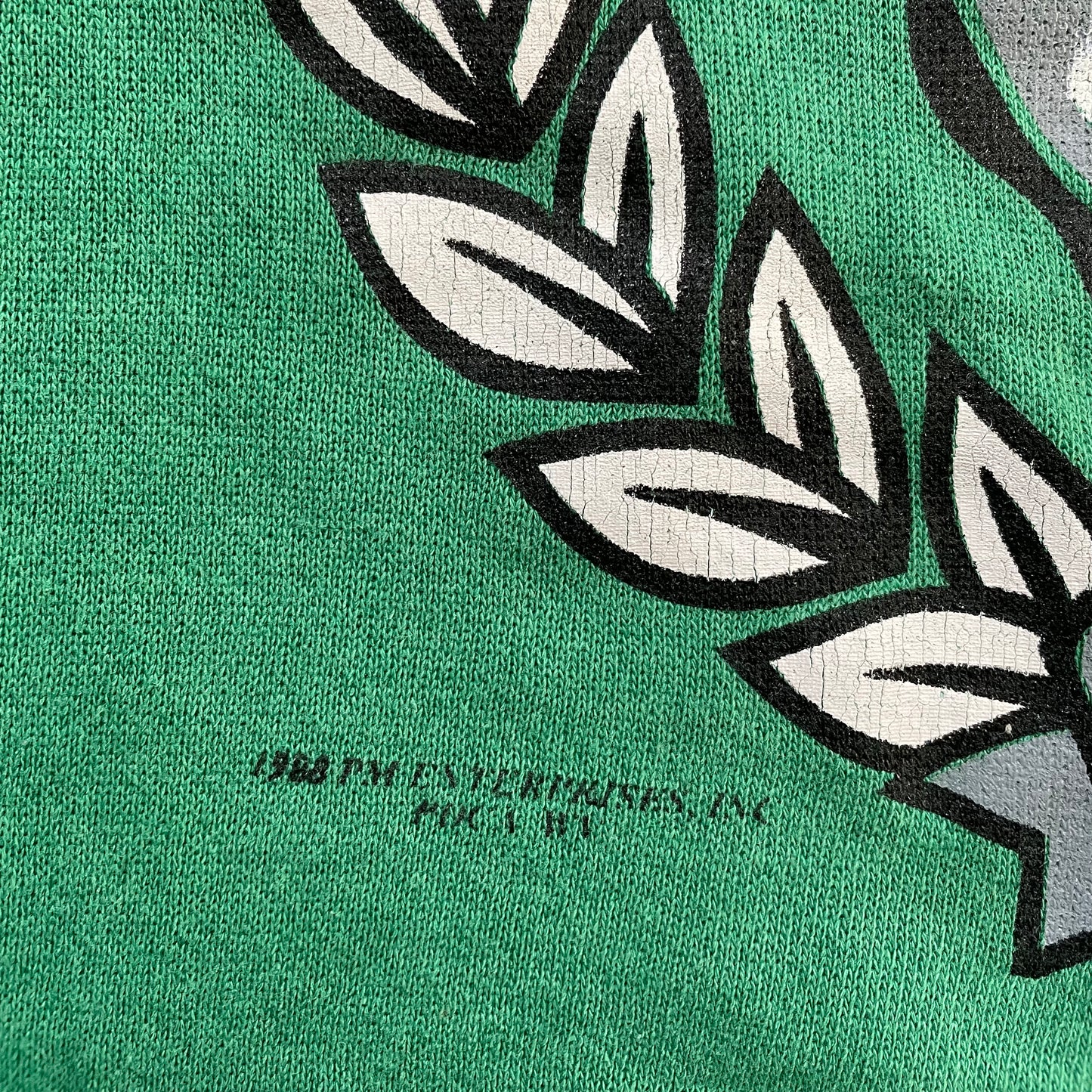 1988 Bright Green Crewneck