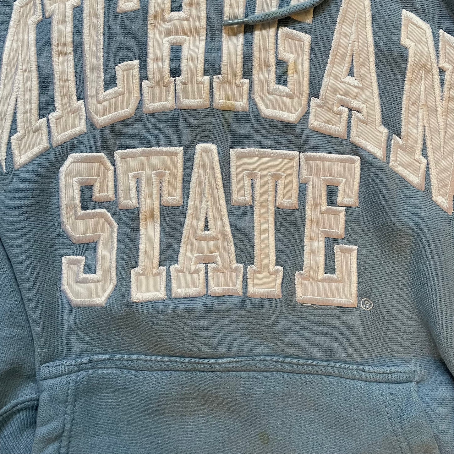 Baby Blue Steve & Barry's Vintage Hoodie