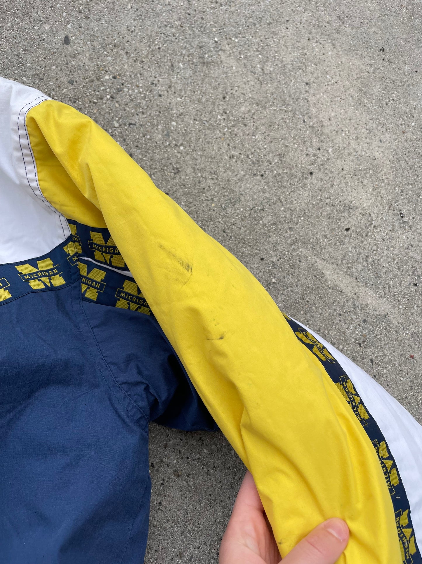 M Script Puffer Coat