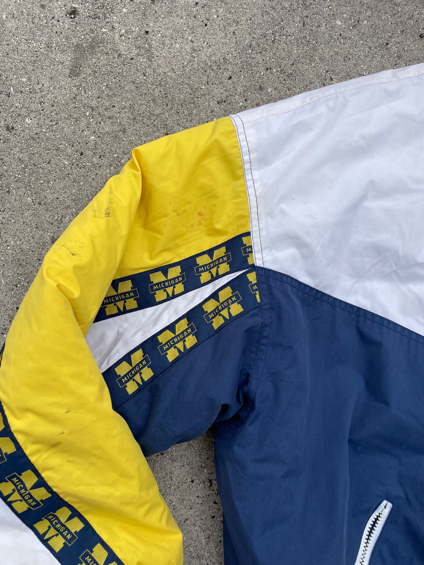 M Script Puffer Coat