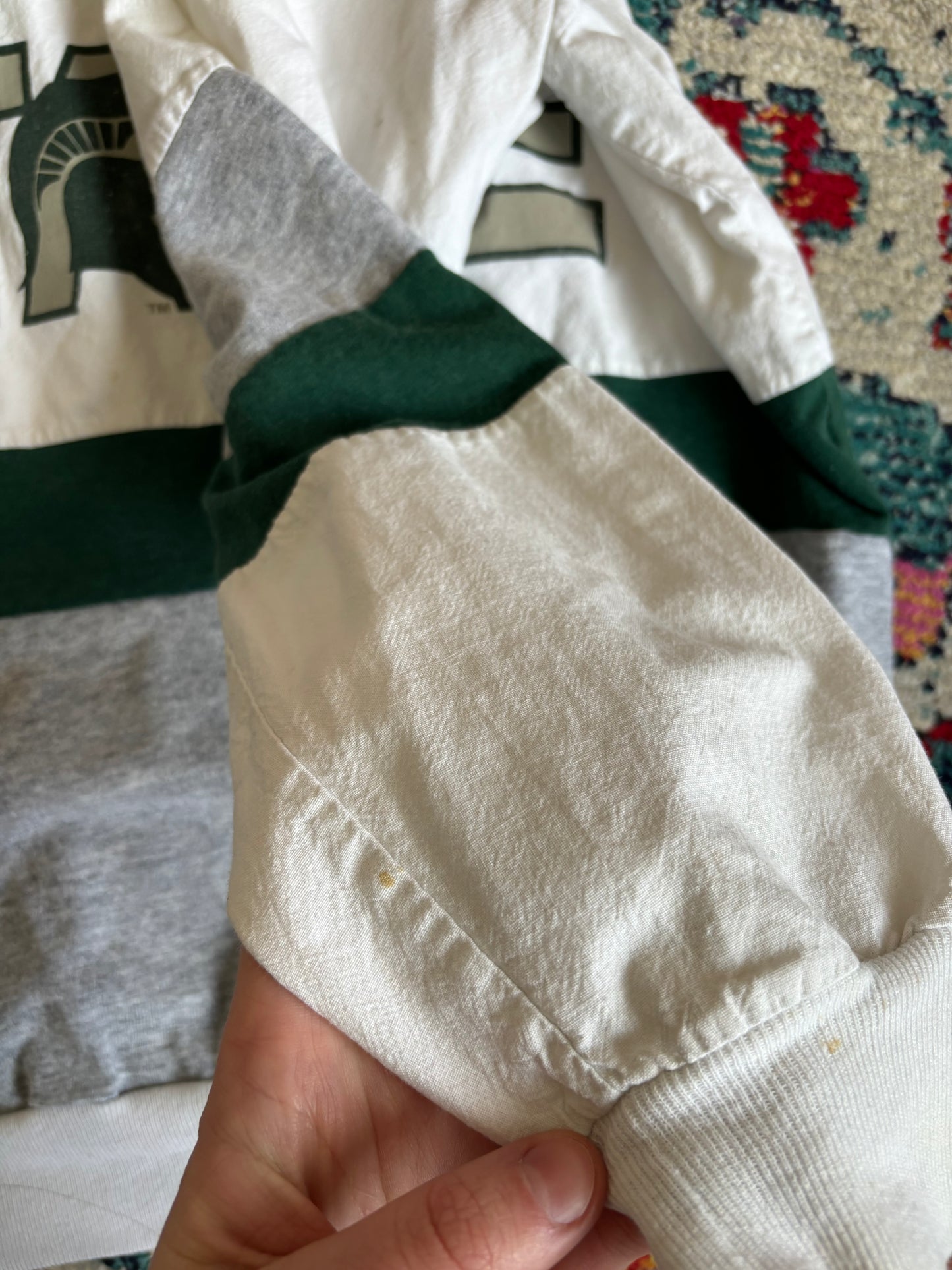 Vintage MSU Pullover