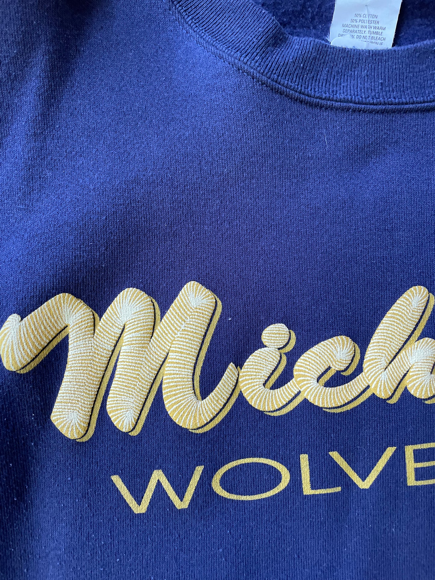 Vintage Puff Print Crewneck