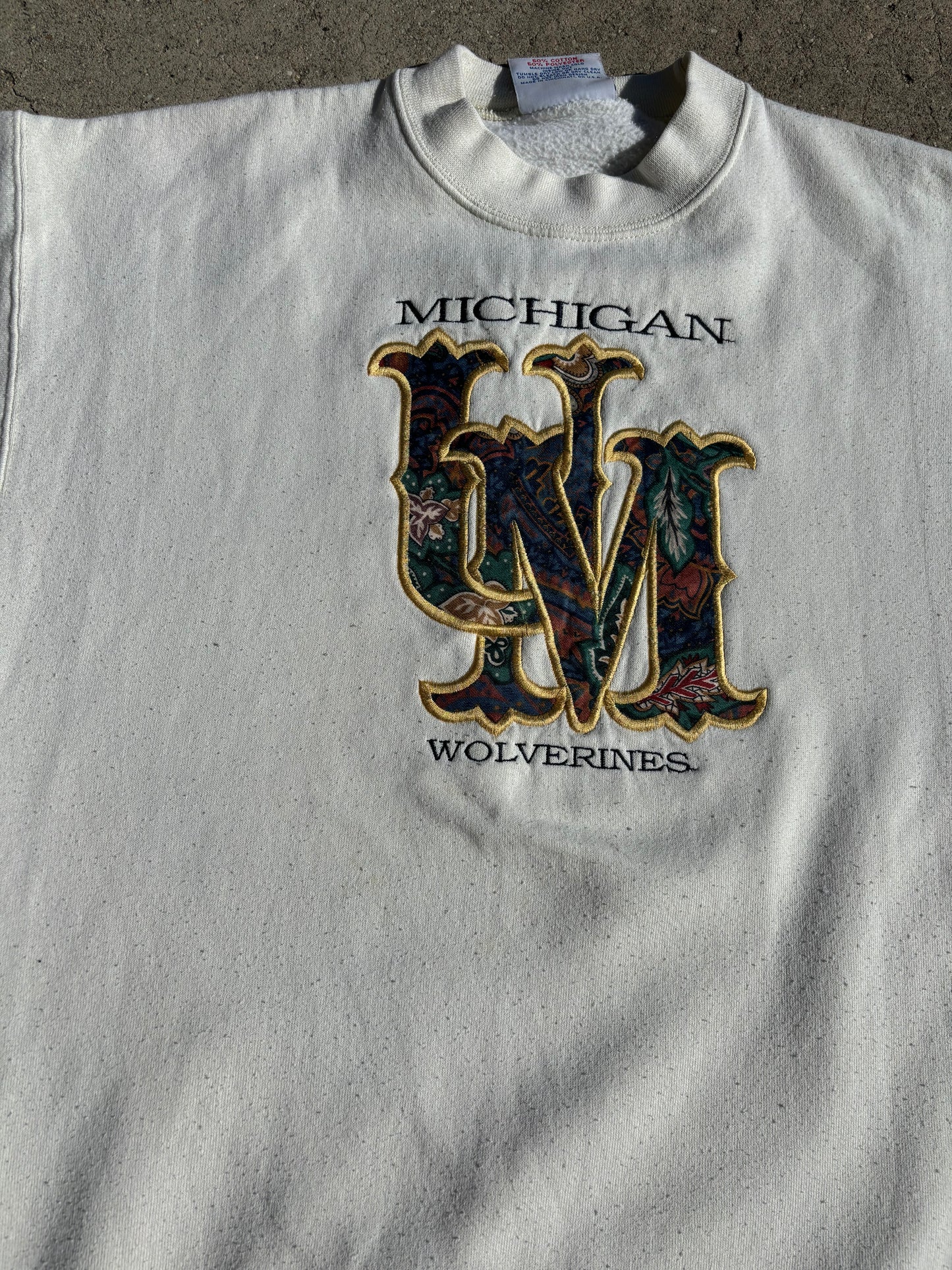 Vintage Embroidered Crewneck