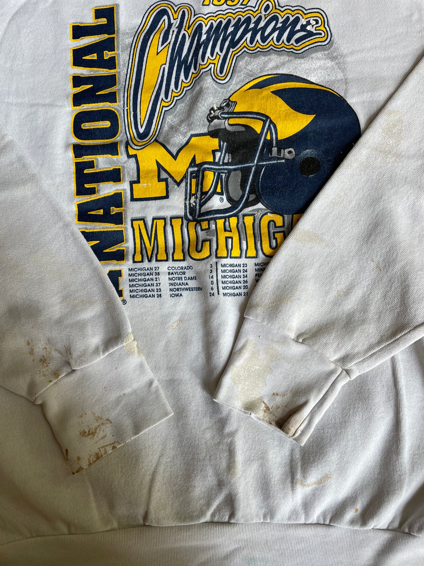 Stained 1997 Crewneck