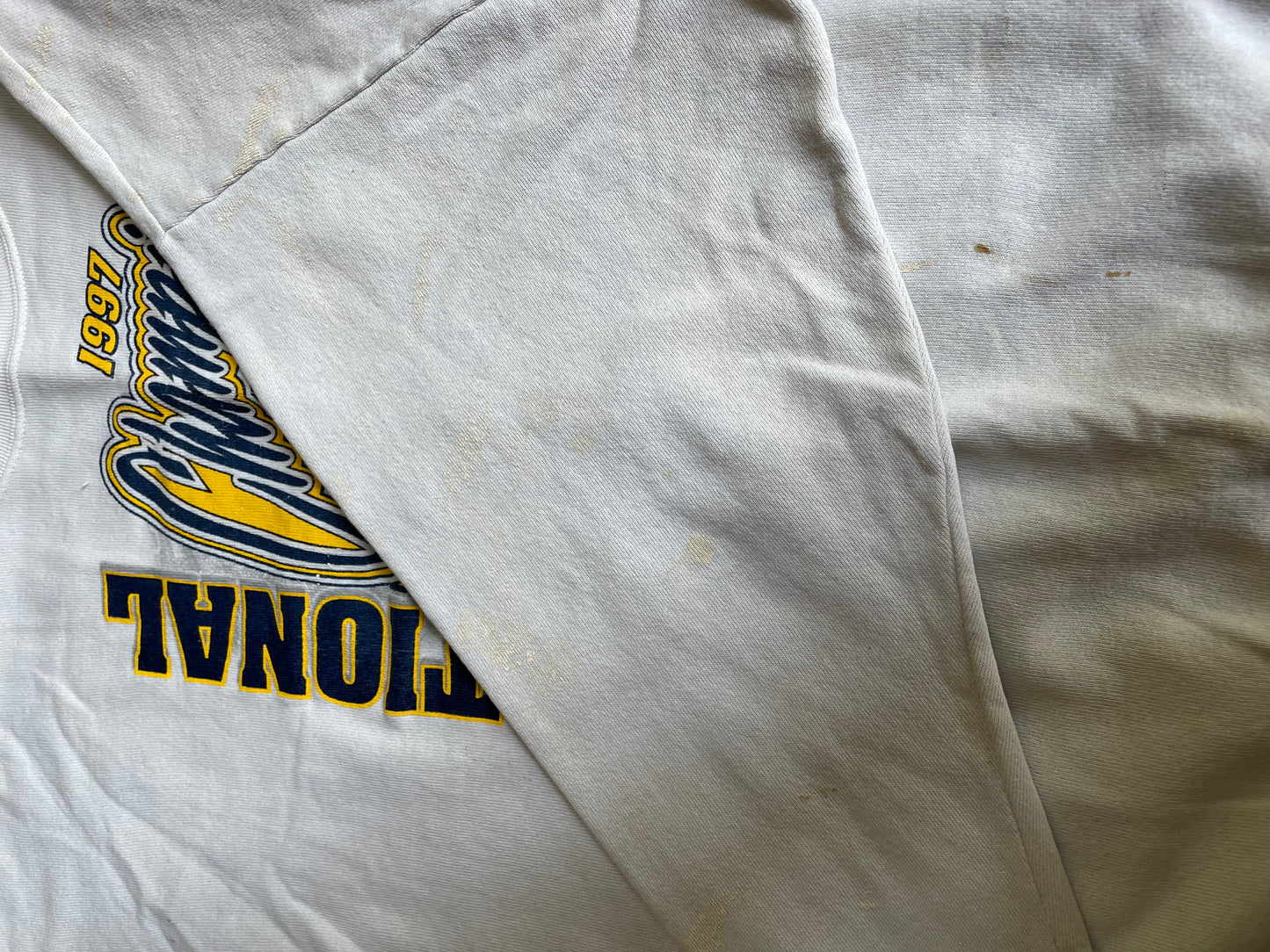 Stained 1997 Crewneck