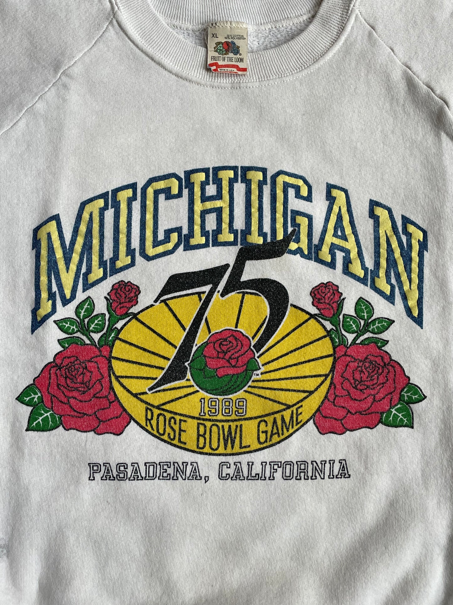 Rare 1989 Rose Bowl Crew