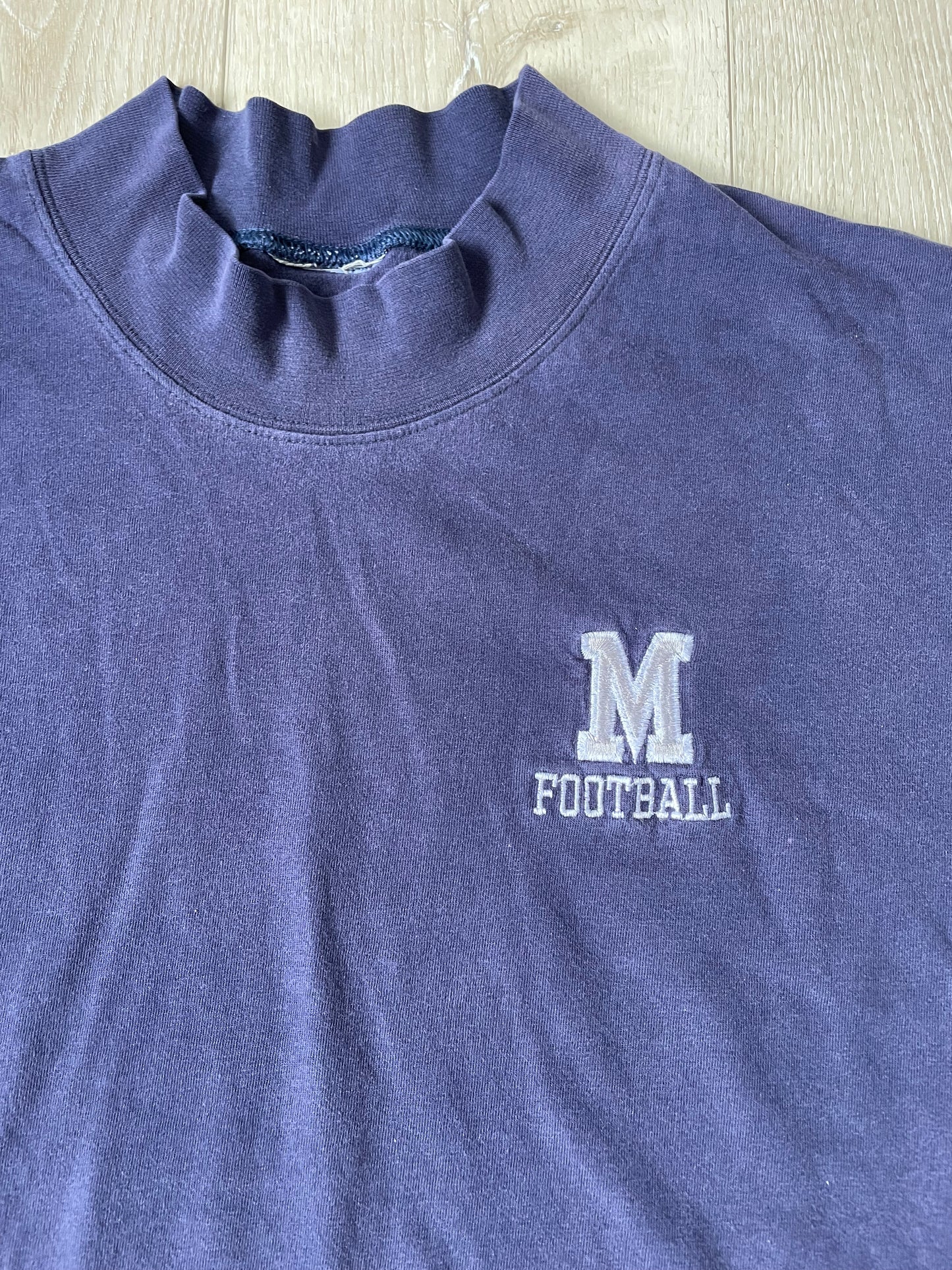 Rare Russell Football Turtleneck