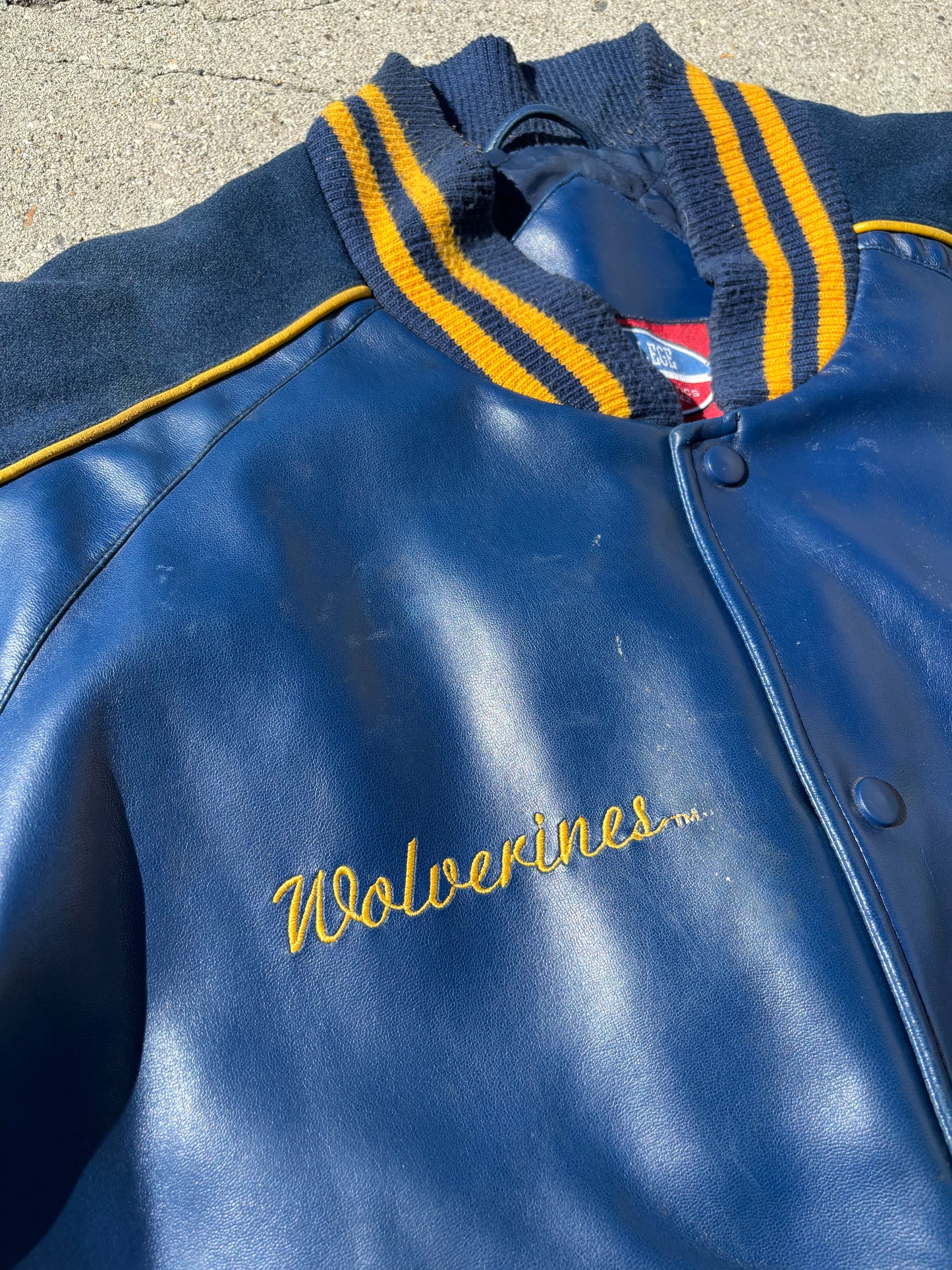 Vintage Faux Leather Jacket