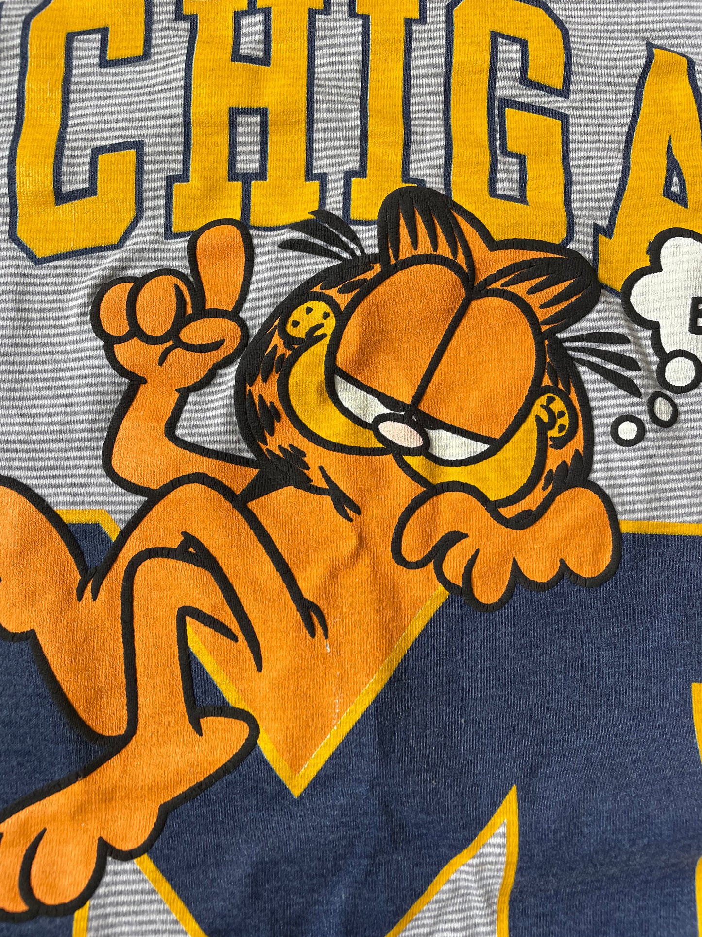 Vintage Puff Print Garfield T