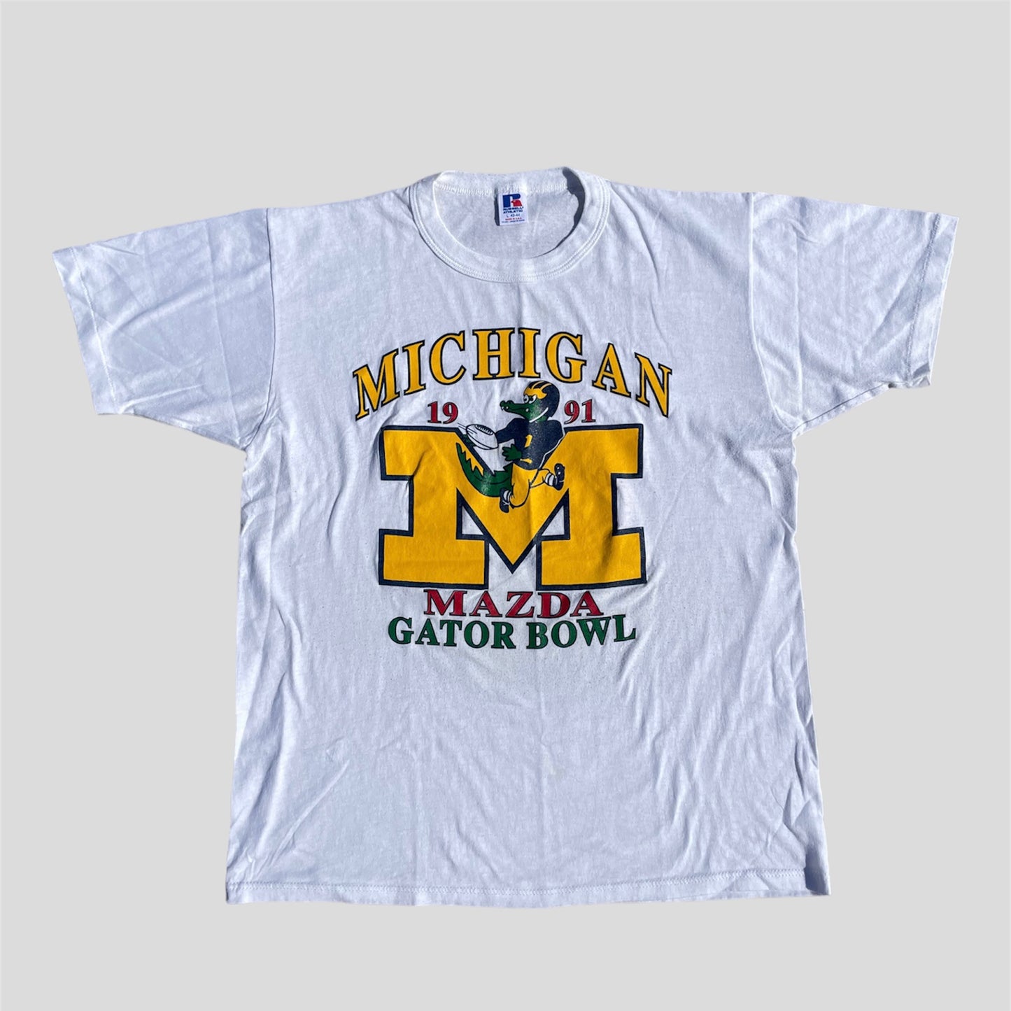 Rare 1991 Mazda Gator Bowl T-Shirt