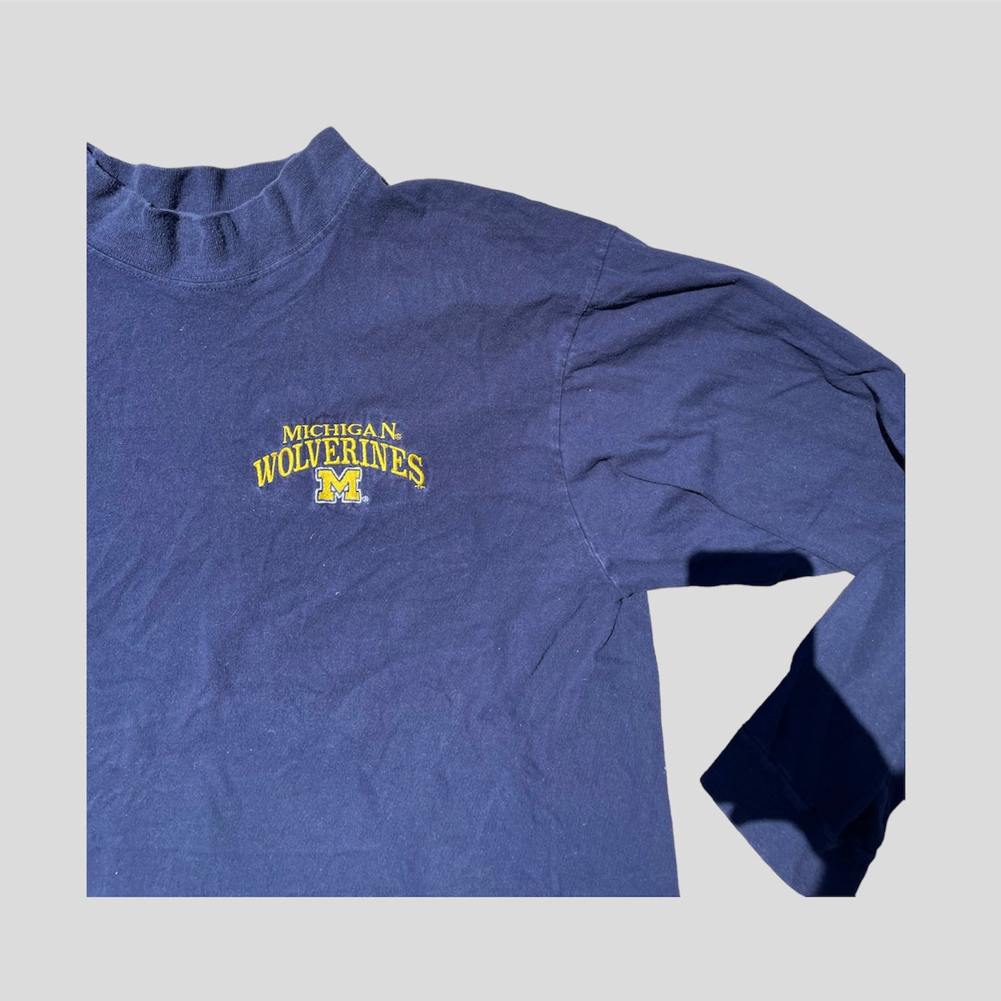 Embroidered Turtleneck