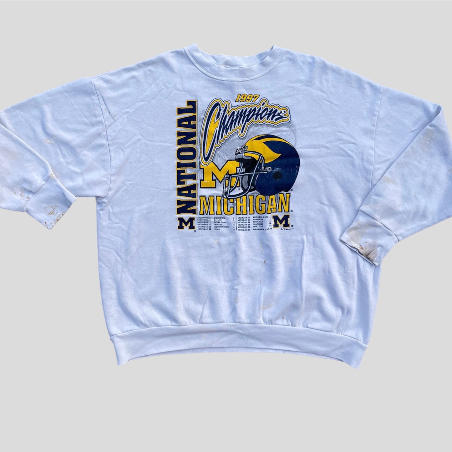 Stained 1997 Crewneck