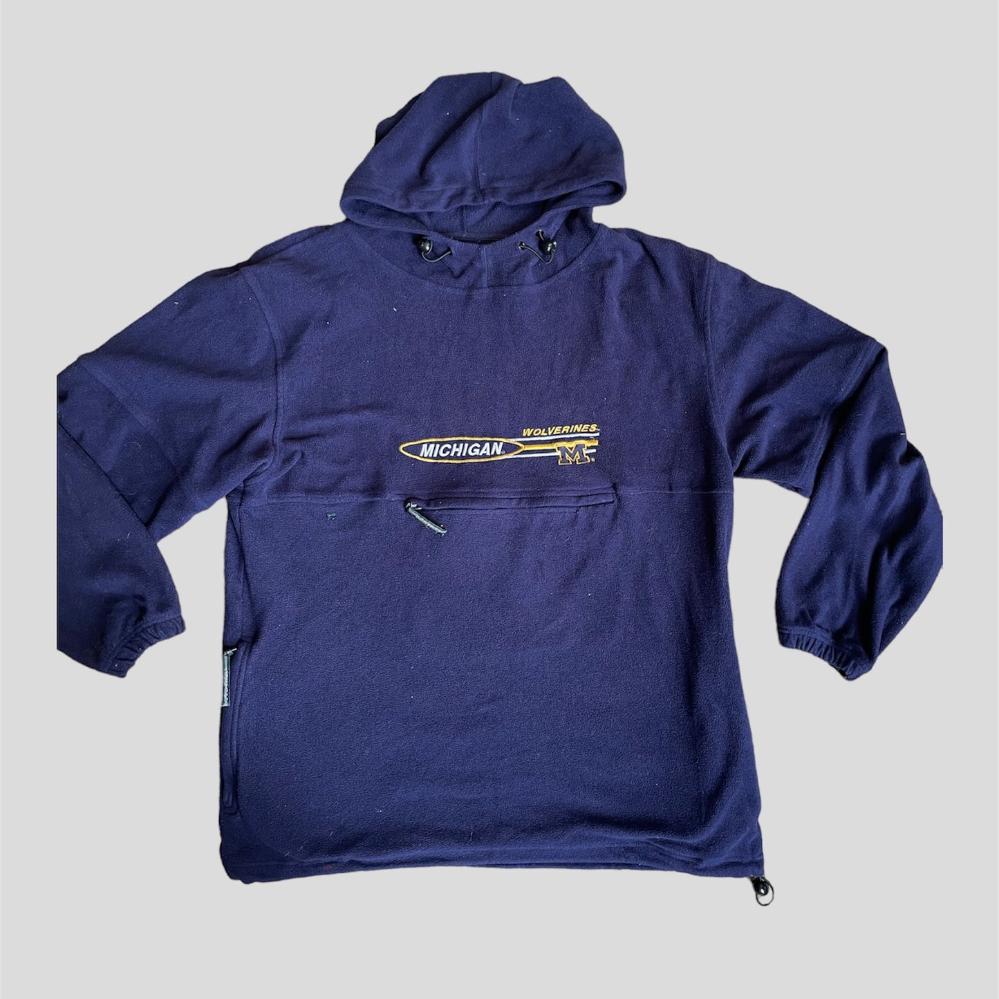 Embroidered Fleece Hoodie