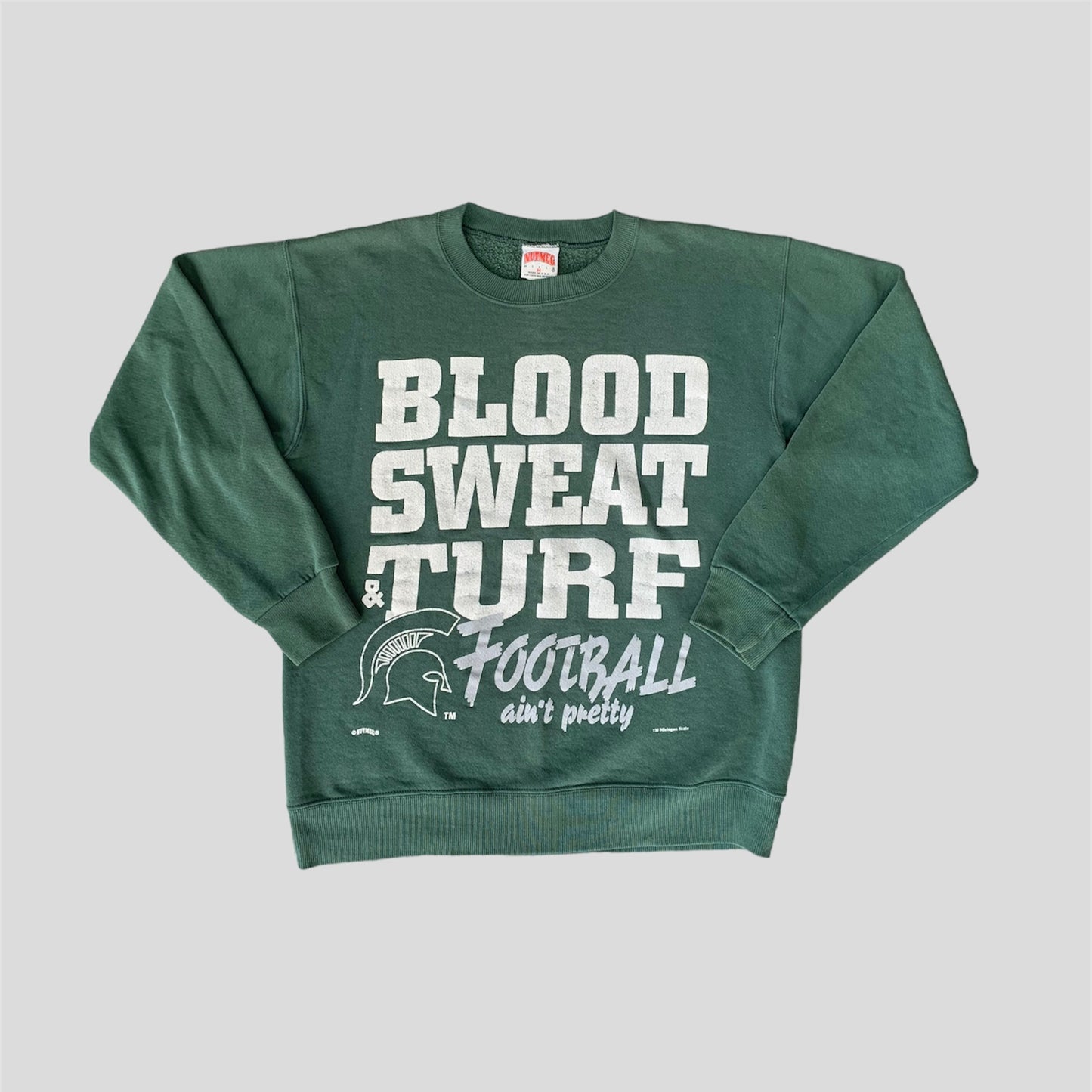 Blood Sweat & Turf Vintage Nutmeg Crewneck