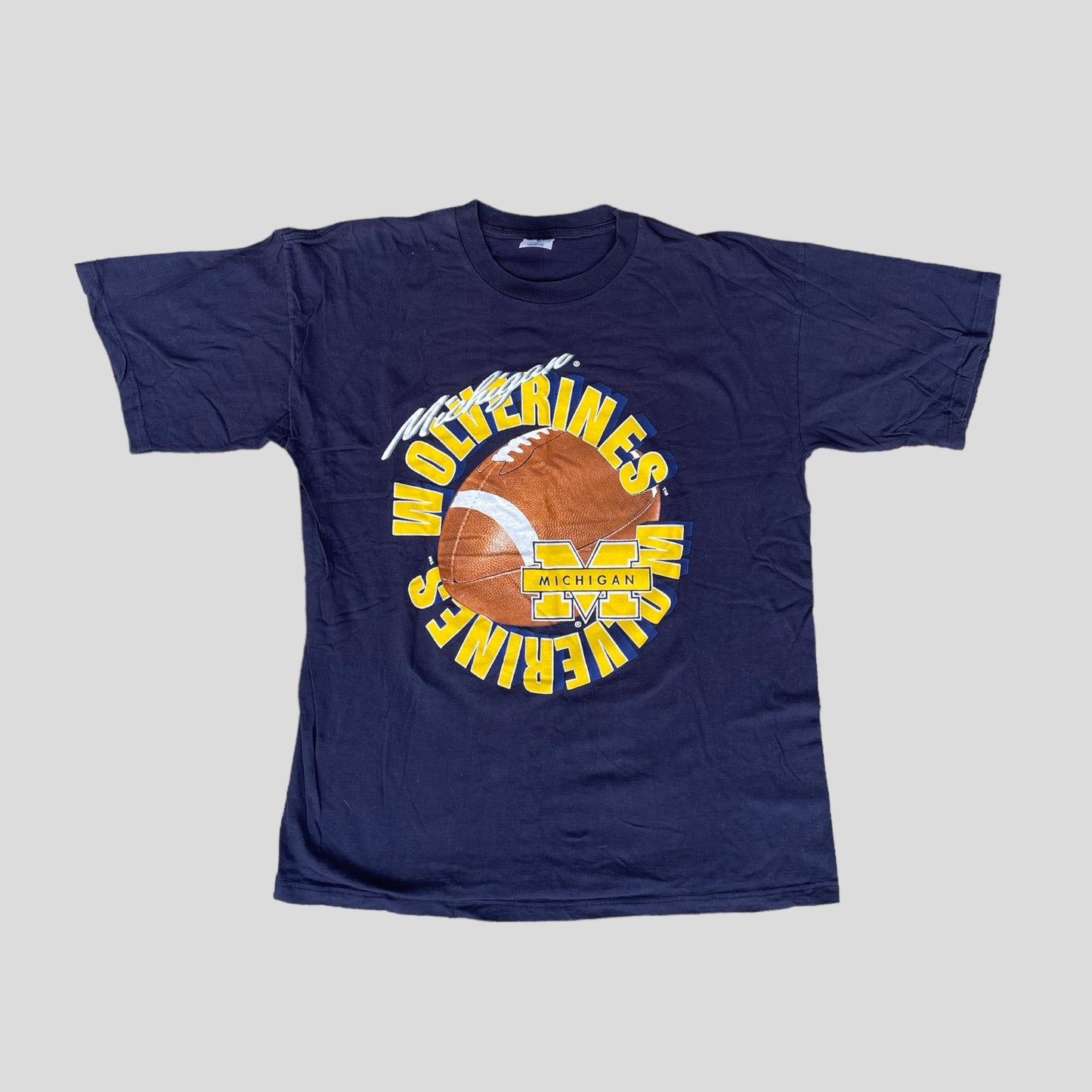 Vintage Logo 7 Football T