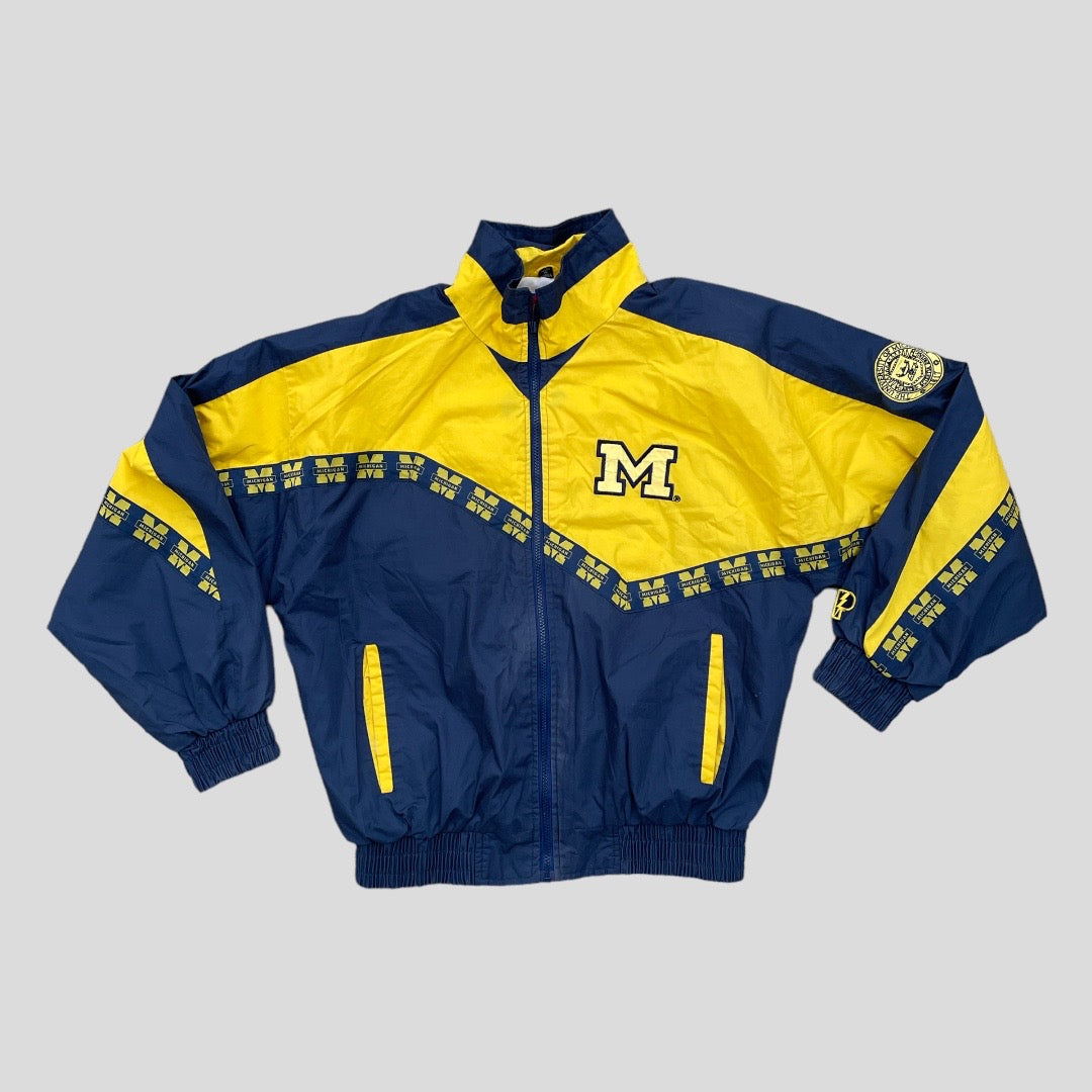 M Script Windbreaker Zip Up