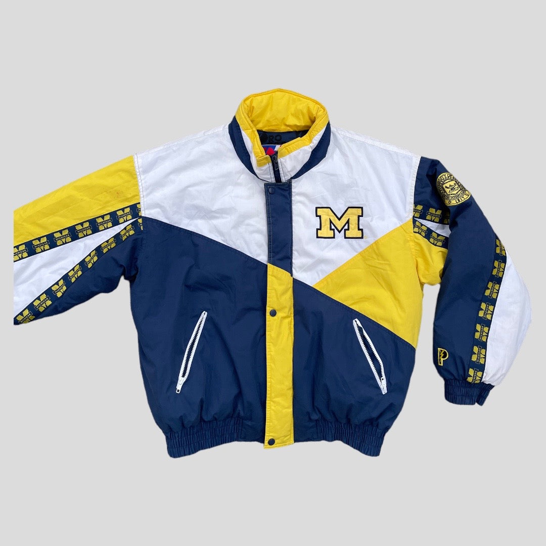 M Script Puffer Coat