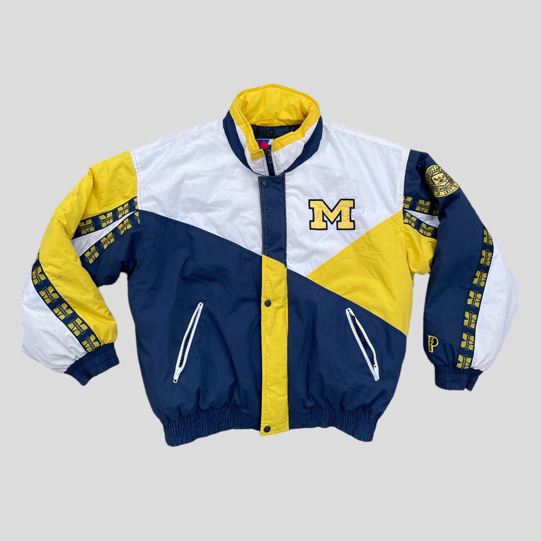 M Script Puffer Coat