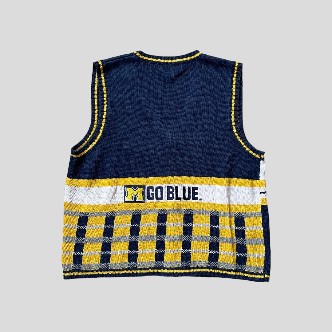 Vintage Football Sweater Vest