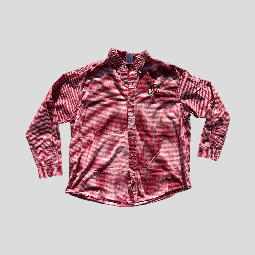 Embroidered Button Up