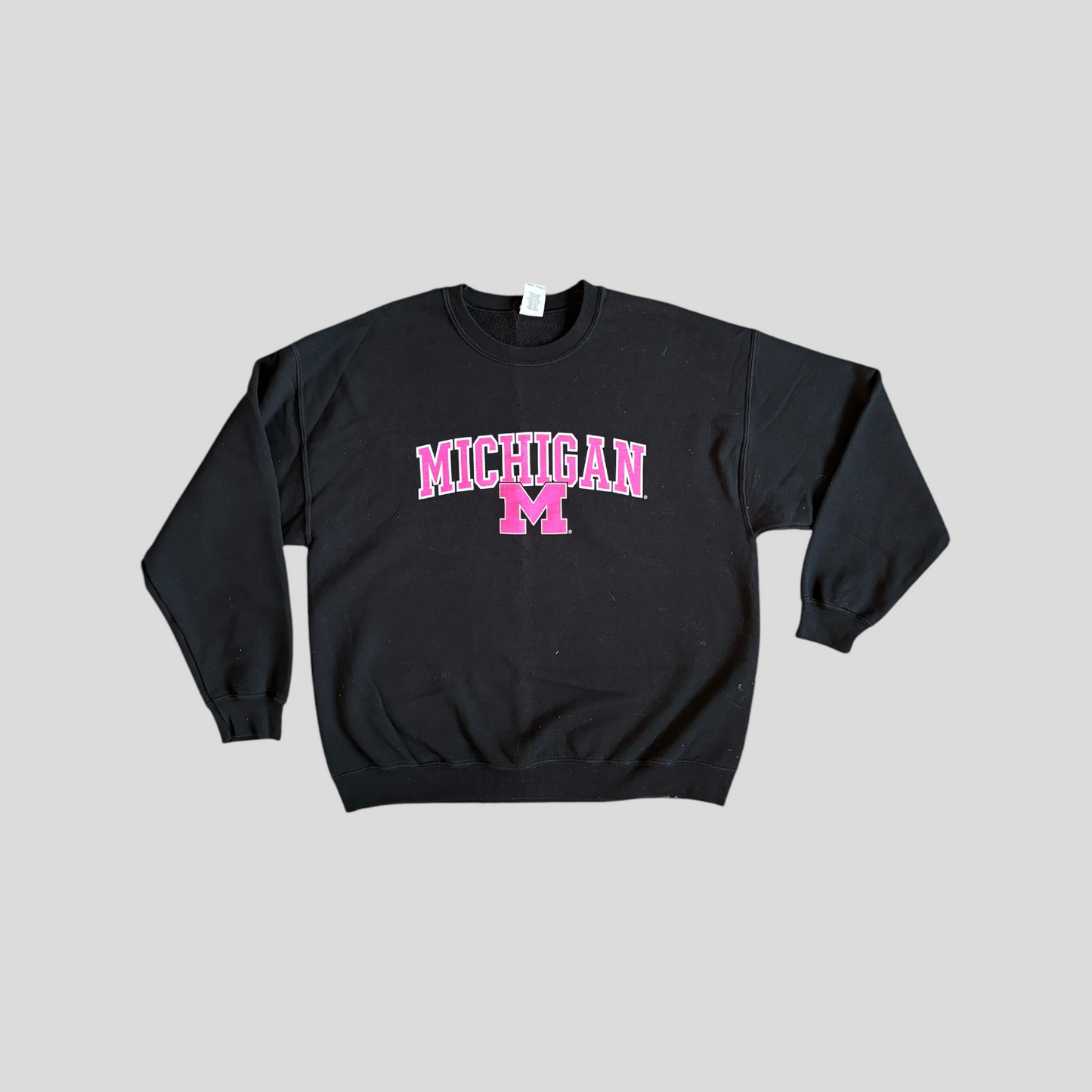 Black & Pink Crewneck