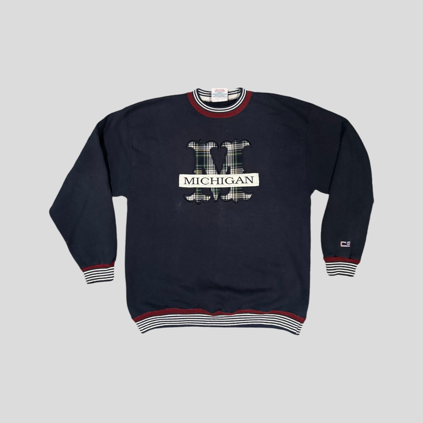 Vintage Plaid Crewneck