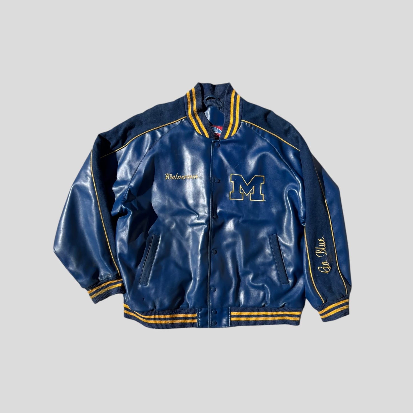 Vintage Faux Leather Jacket