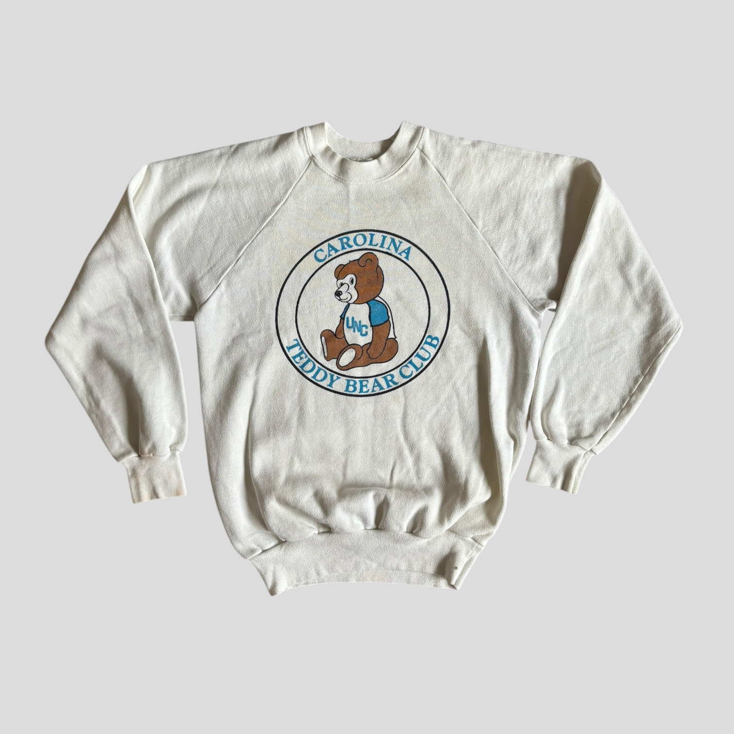 Vintage Teddy Bear Crew – Thrifted University - Main Image