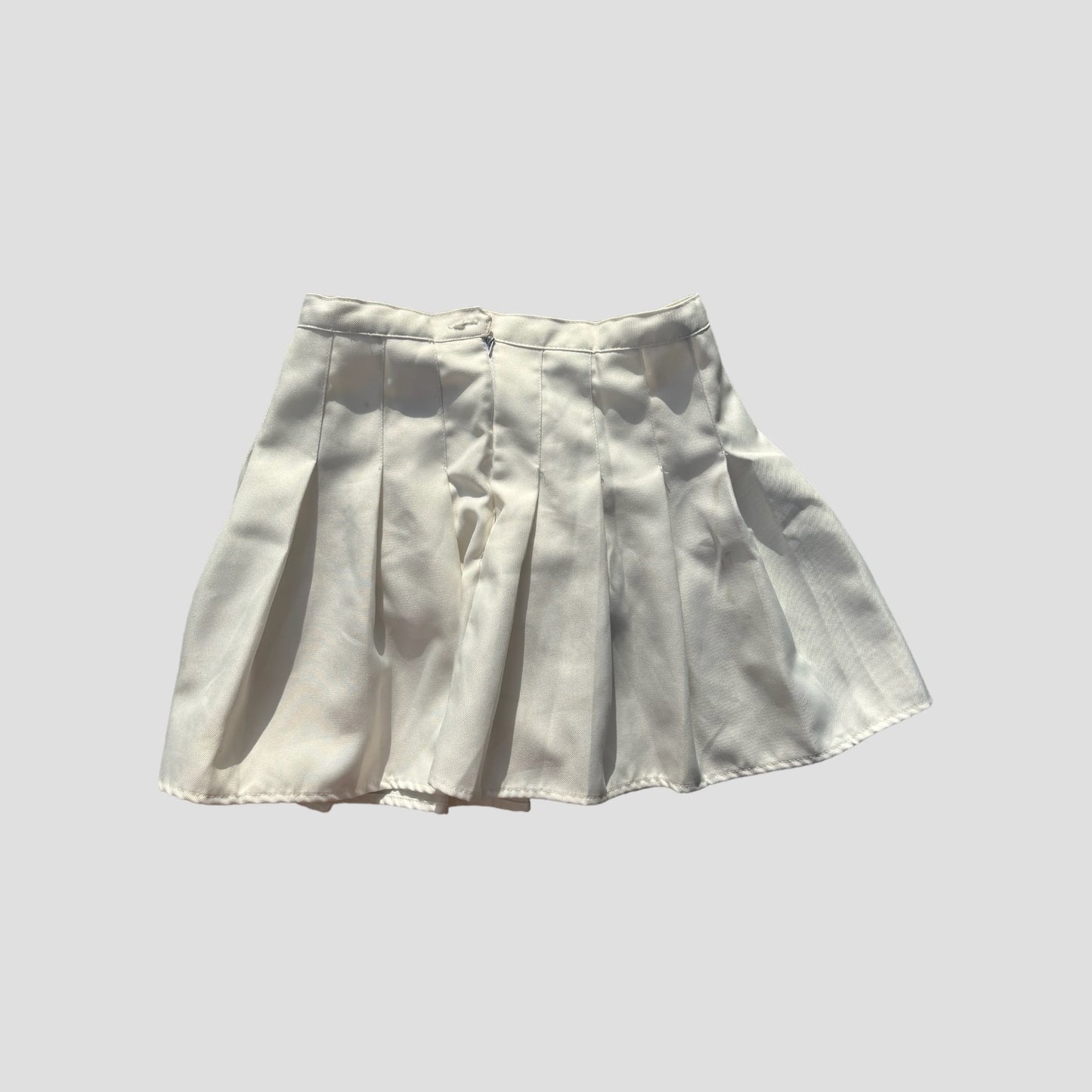 White Cheer Skirt