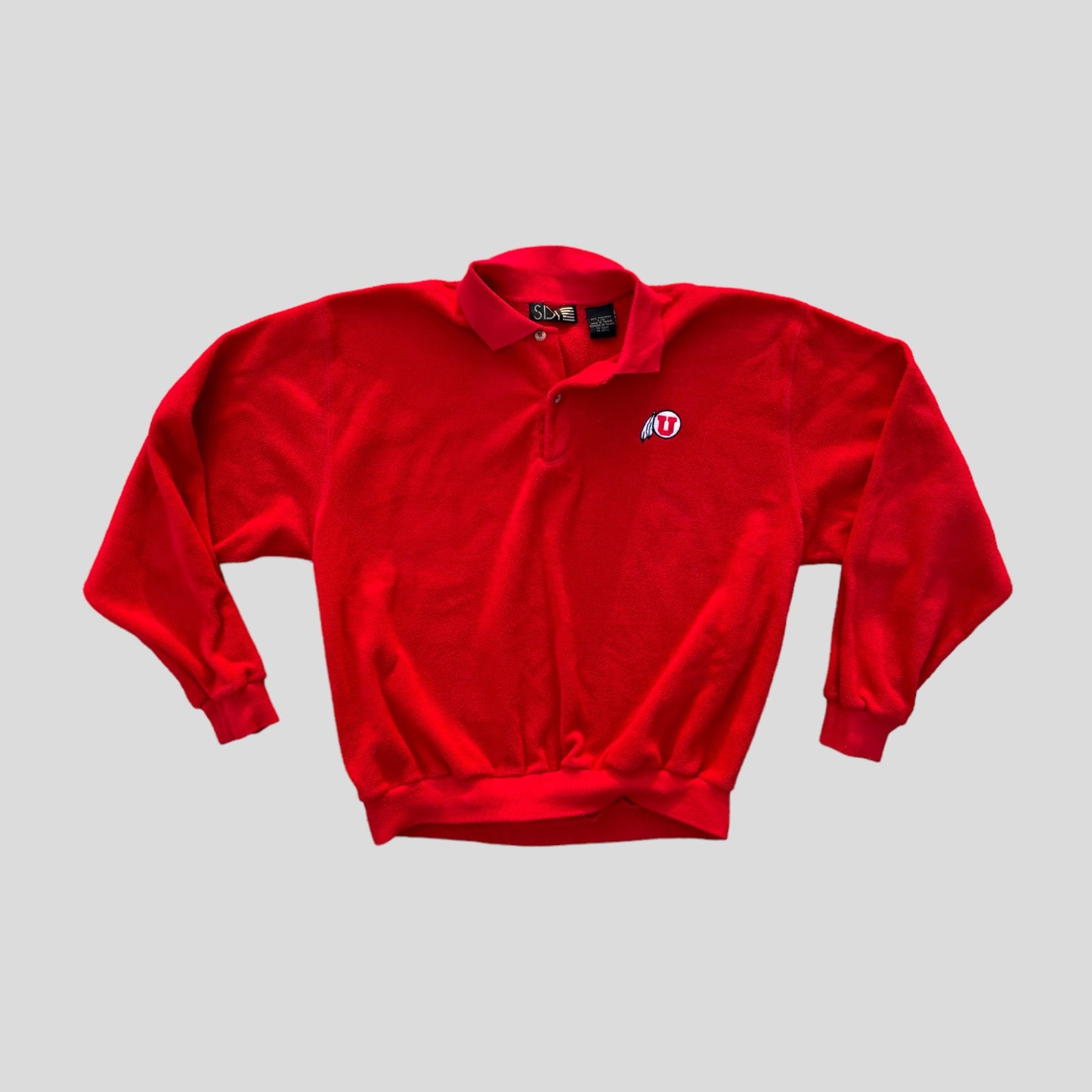 Vintage Fleece Henley