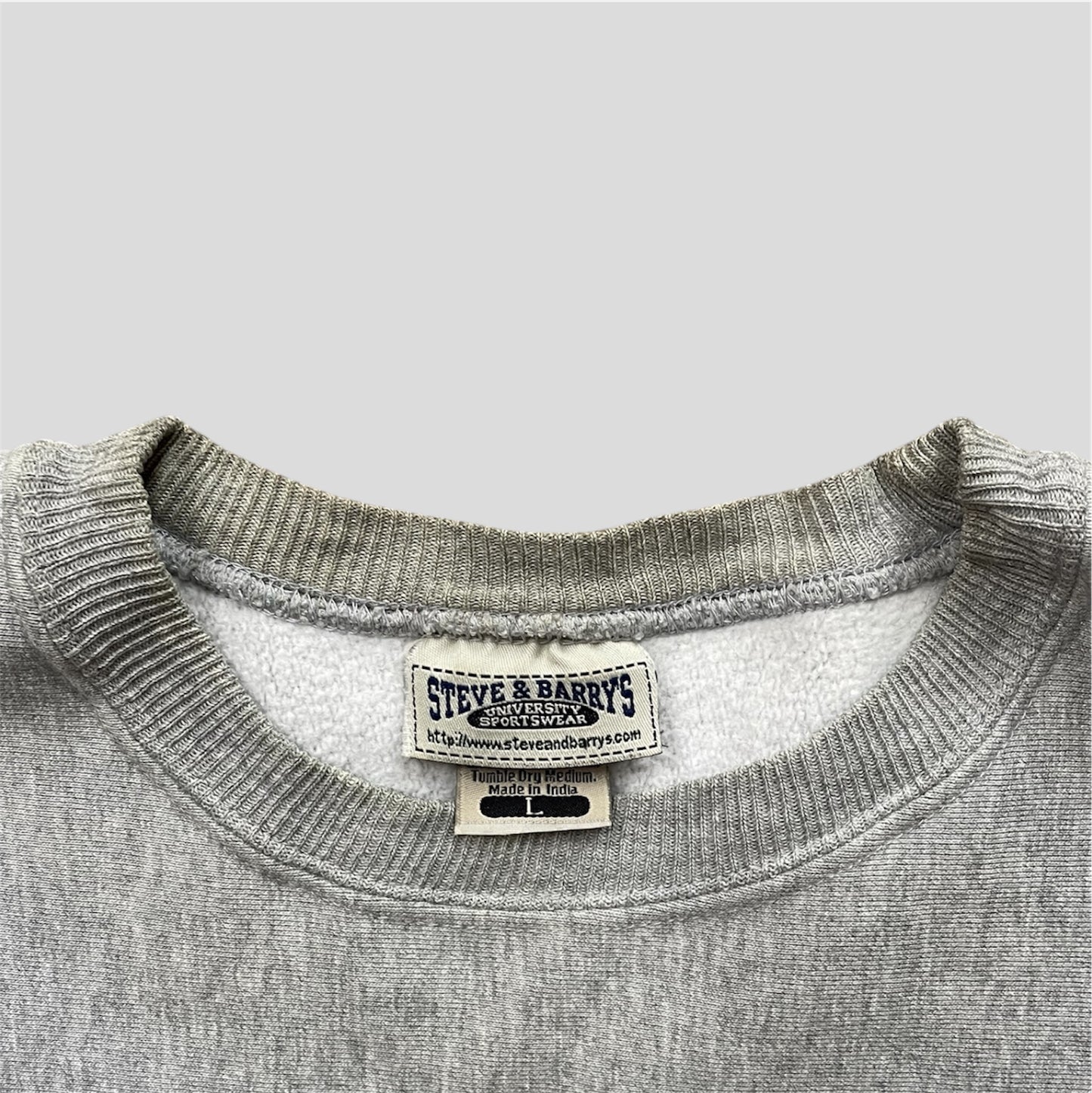Steve & Barry's Grey Classic Crewneck