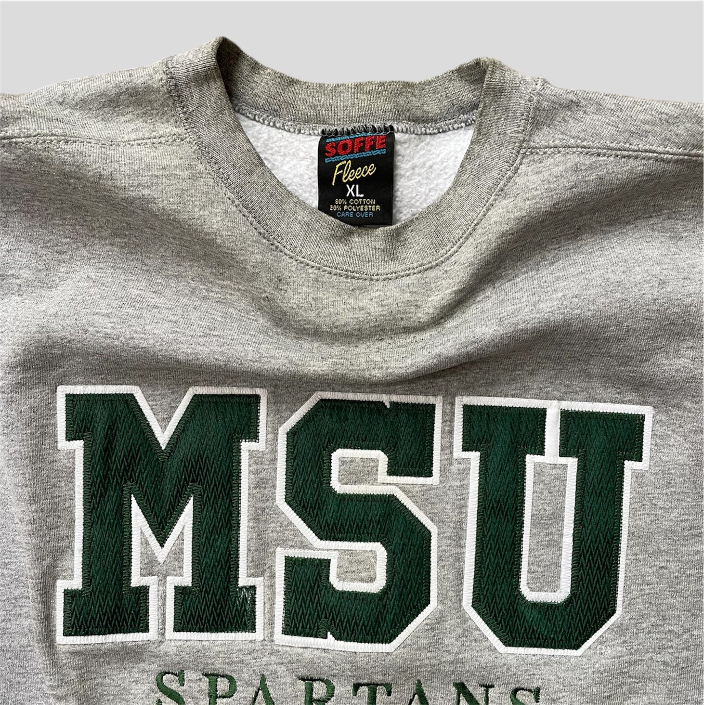 STAINED Soffe MSU Crew