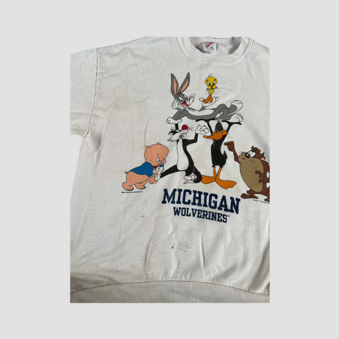 1993 Looney Tunes Football Crewneck