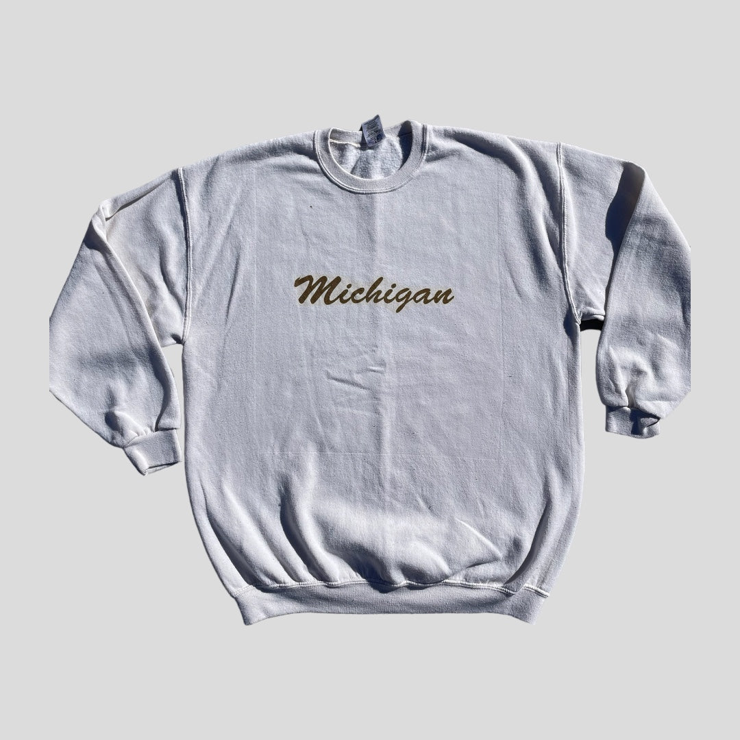Cream Crew with Gold Font