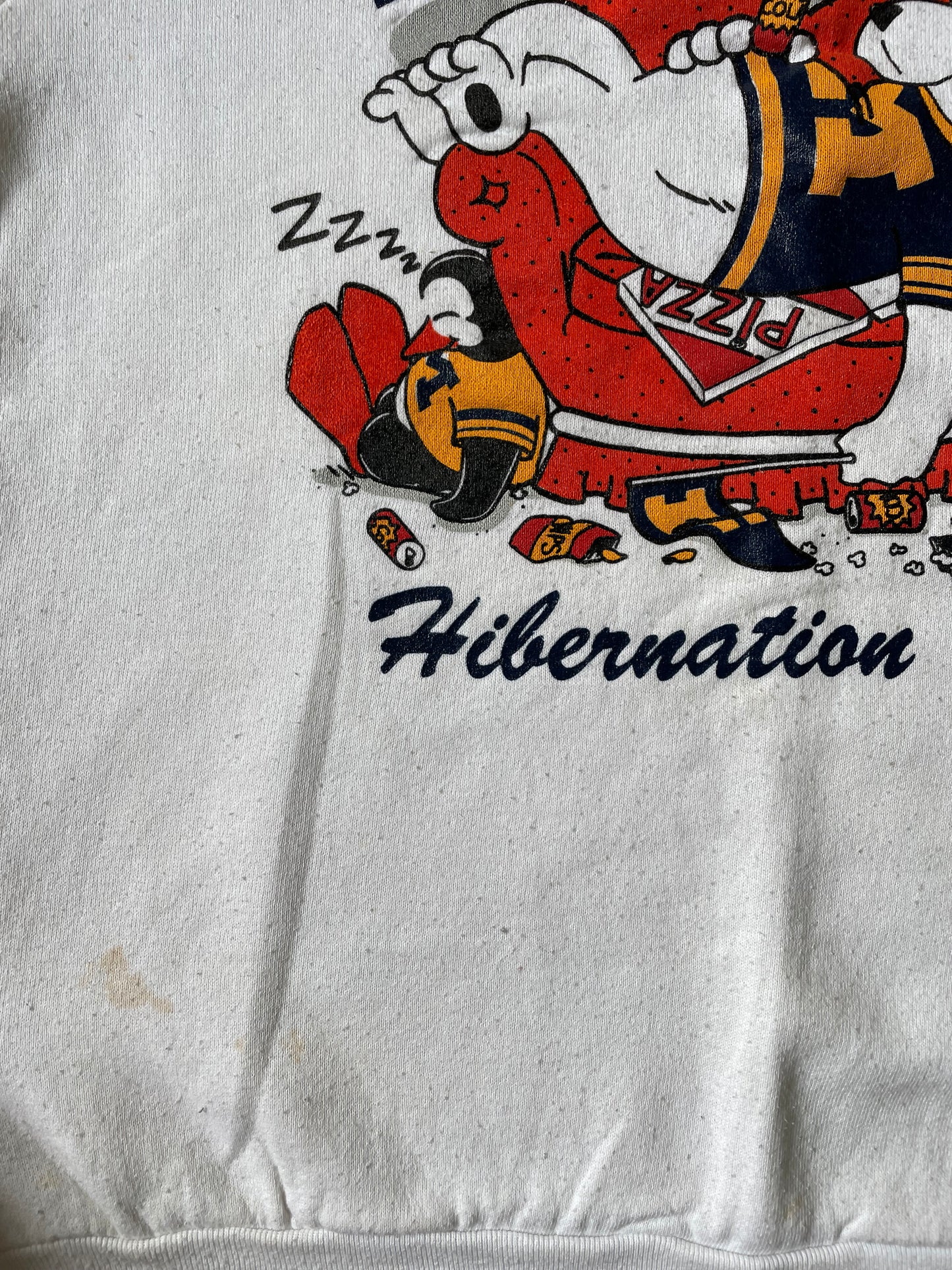 "Michigan Hibernation Team" Vintage Crew