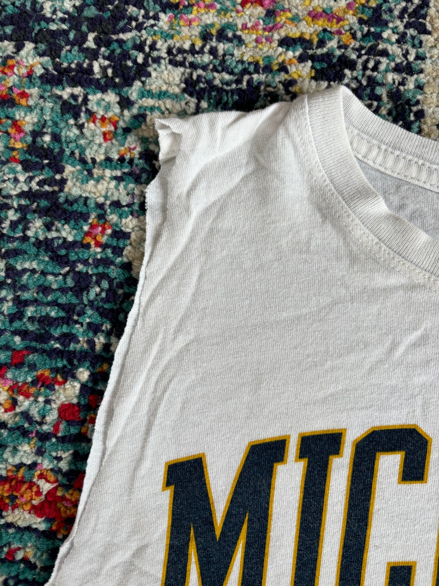 Worn Cut Off Tank