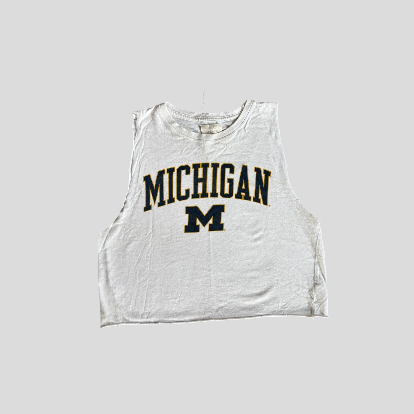 Worn Cut Off Tank