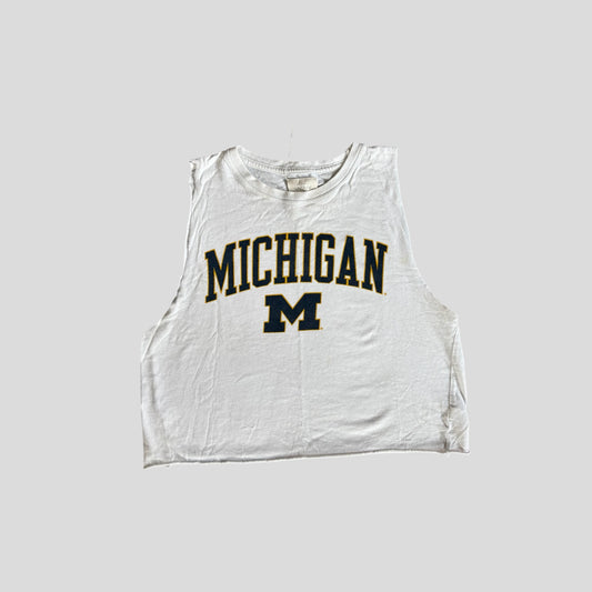 Worn Cut Off Tank