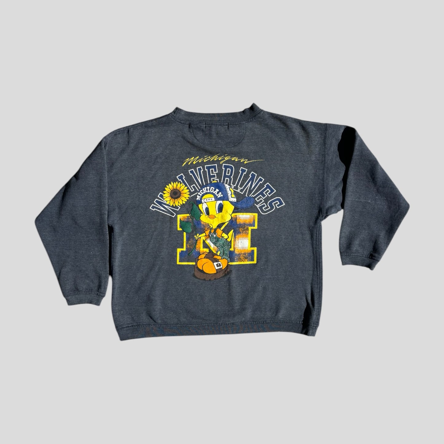 Vintage Michigan Tweety Crewneck