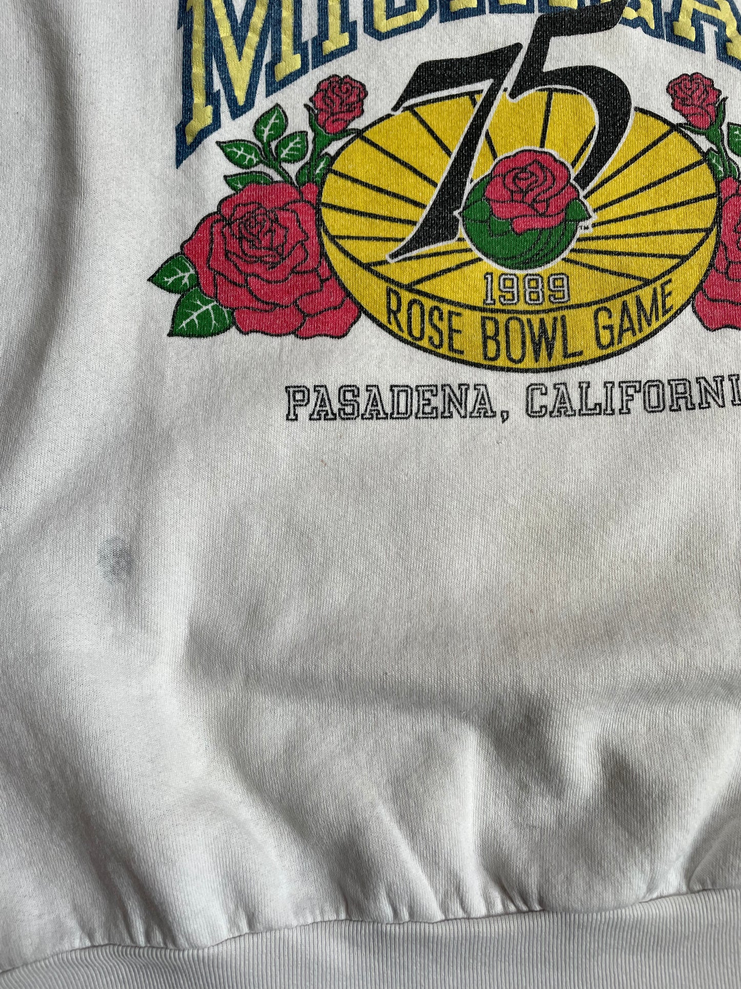 Rare 1989 Rose Bowl Crew