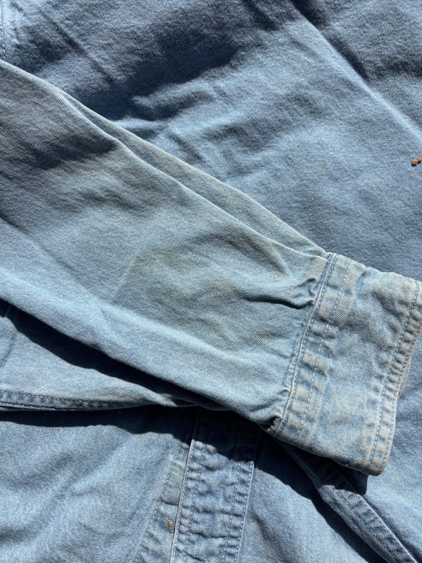 Vintage Denim Button-Up