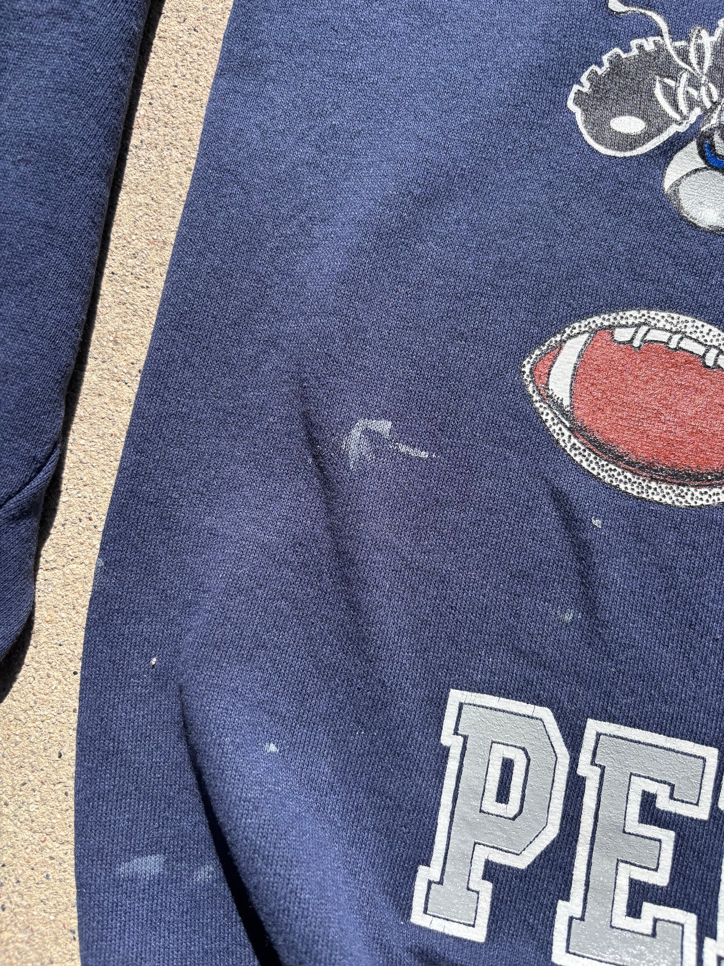 Vintage Looney Football Crewneck