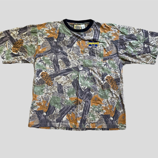 Rare Camouflage Embroidered Shirt