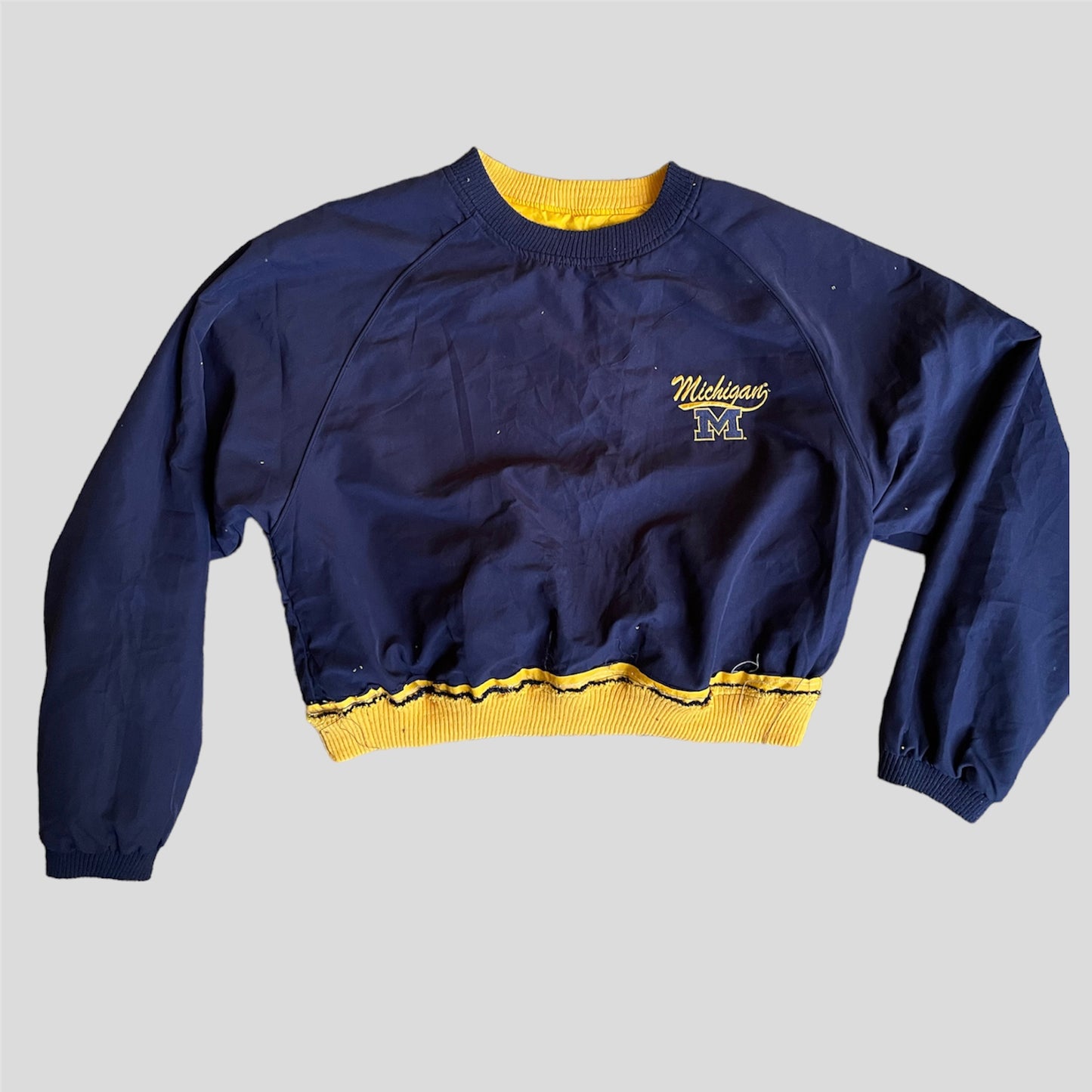 Custom Reversible Embroidered Pullover
