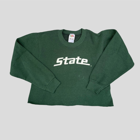 State Cropped Crewneck