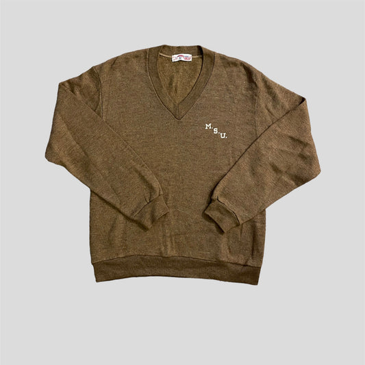 1980s V-Neck Sweater