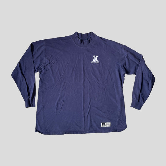 Rare Russell Football Turtleneck